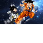 Goku and Vegeta group