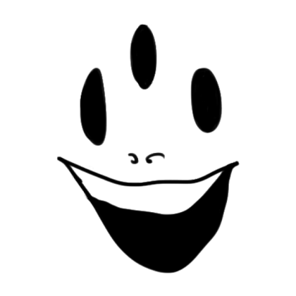 funny-looking face with ##### eyes Roblox decal
