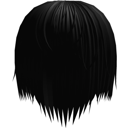 Vkei Soft Emo Black Hair Roblox item