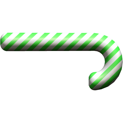 Green Candy Cane