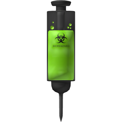 Toxic waste biohazard slime Needle