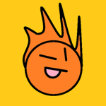 Flame's golden mine