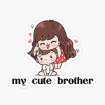 Brother and sister for life :>