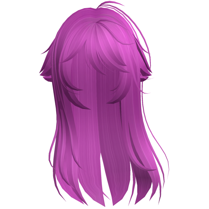 Pink Shy Moe Cat Girl Windy Whispy Hair