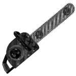 Skull Halloween Chainsaw