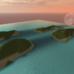 Island terrain.