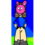 Wear a plate Bunny mask to be in my group