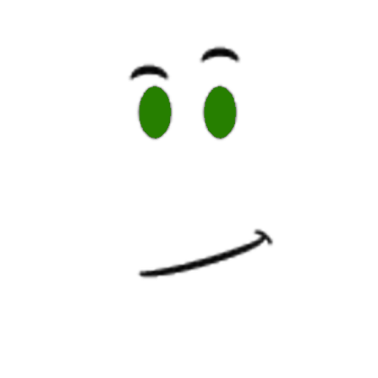 Green Skeptic face Roblox decal