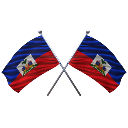 🇭🇹 Haiti Shoulder Double Flag Roblox item