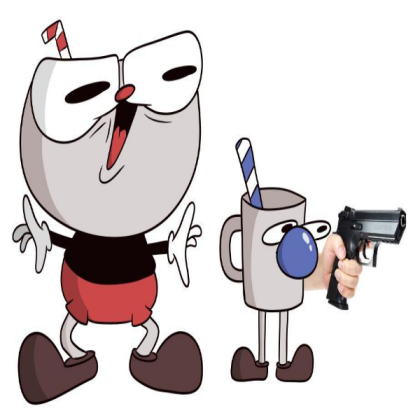 Cuphead meme Roblox decal
