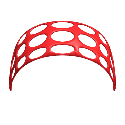 Red hollow cut-out headband Roblox item