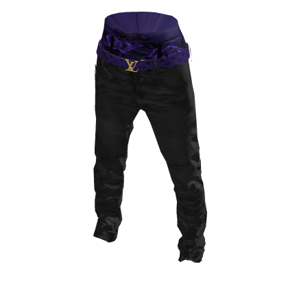 Jeans w/ LV Belt thumbnail