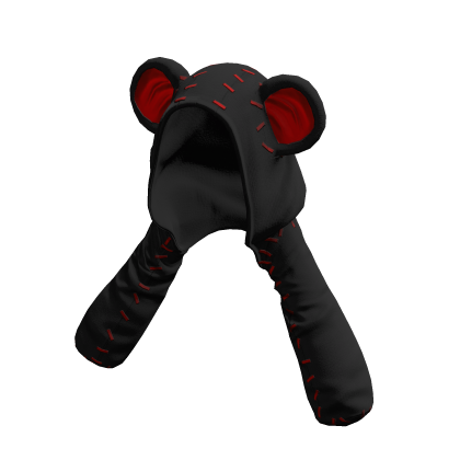 Teddy Bear Bolero Black Red