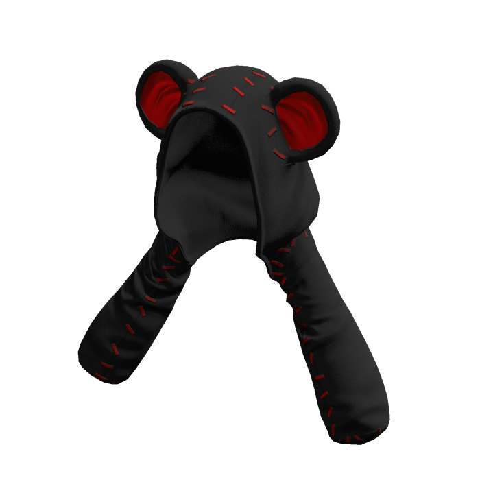 Teddy Bear Bolero Black Red
