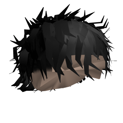 Wet Messy Curly Hair w Fade Roblox item