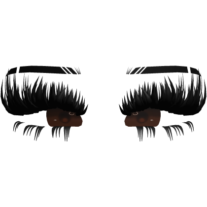 ♡ cluster lashes (brown)