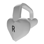 🤍✨ [LIMITED] Heart Headphones – White