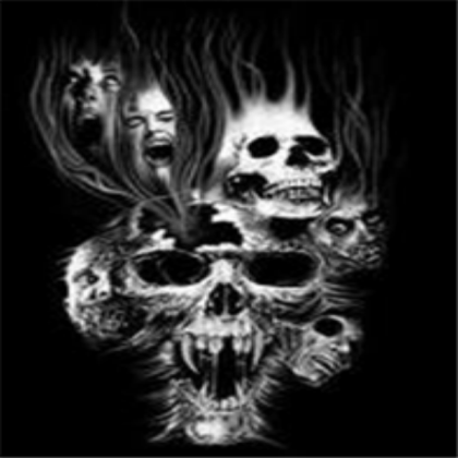 scary skulls Roblox decal