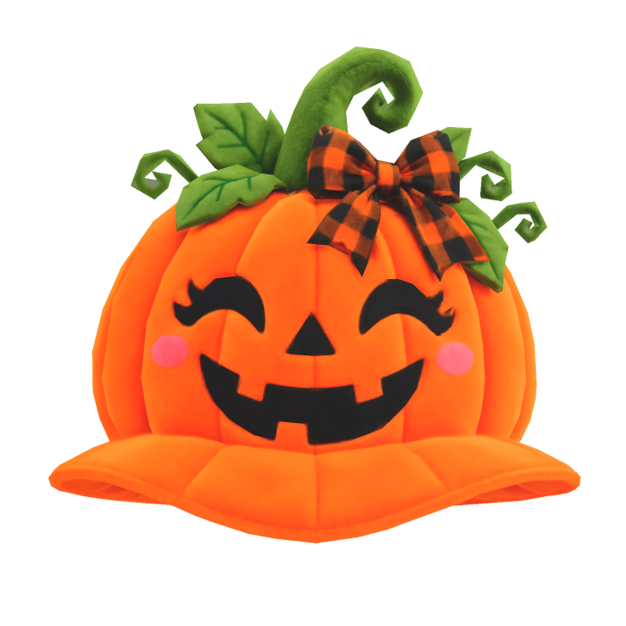 Cute Plush Jack-o’-Lantern Hat