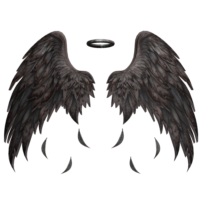 Lost Angel - Dark Academia Emo Wings