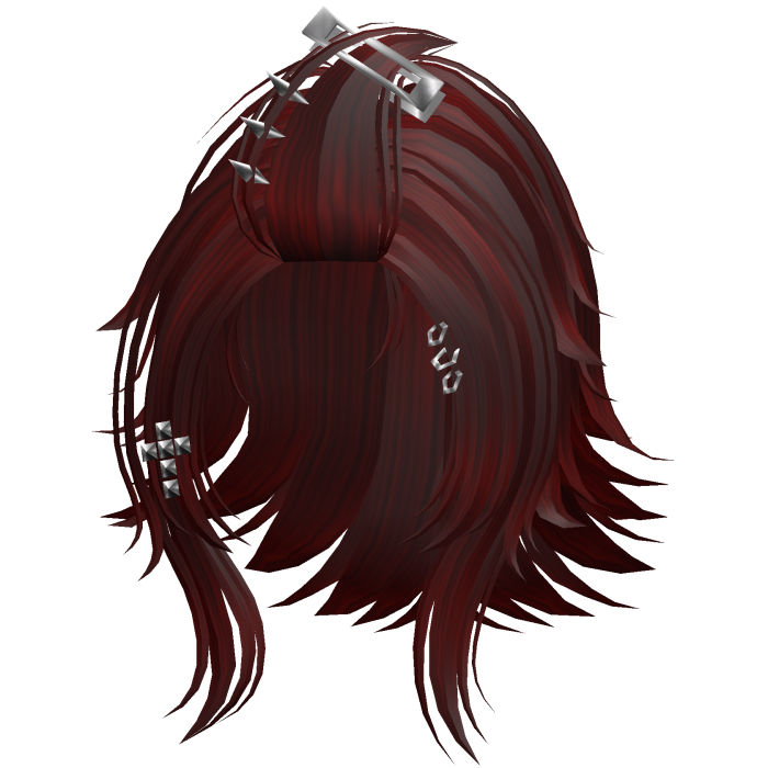 Punk Wolf Cut 1 Dark Red
