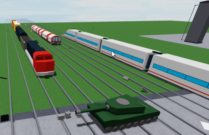 Crash cars into trains! screenshot 2