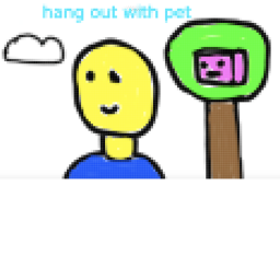 Hang out with pet