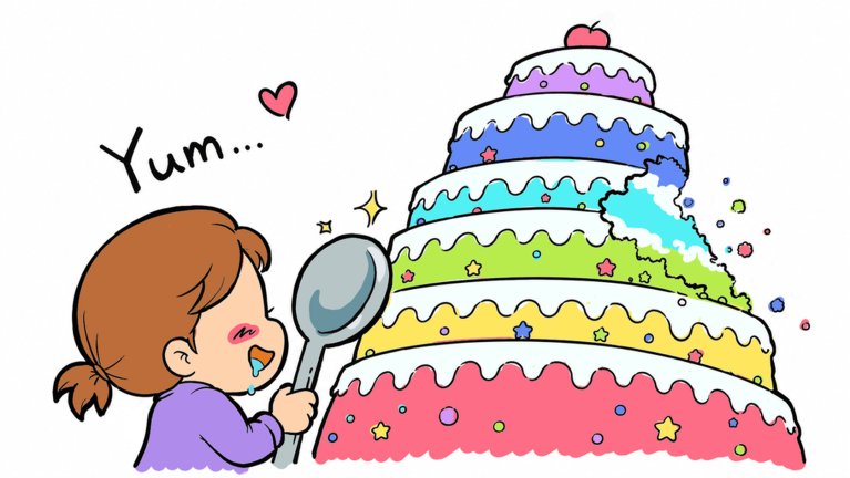 🍰 ภูเขาเค้ก 🥄 screenshot 1