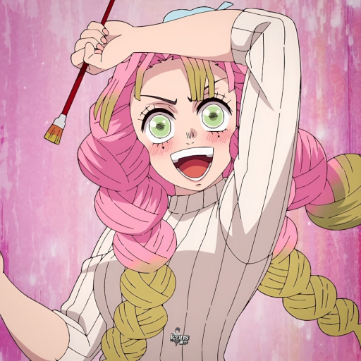 Lay On Mitsuri's Lap