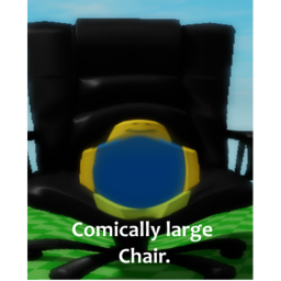 ＣＯＭＩＣＡＬＬＹ ＬＡＲＧＥ ＣＨＡＩＲ
