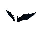 Dark Shoulder Wing Set