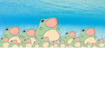 My little ocean frogs