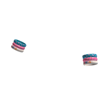 #SWAG Harajuku Stripes/Polka Dot Bangles
