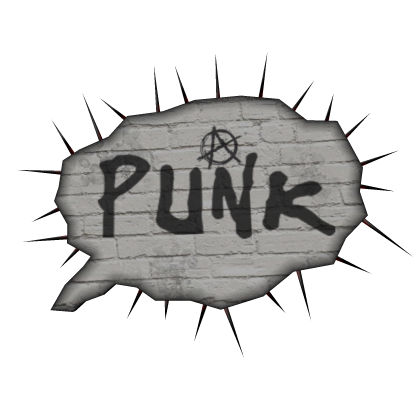 Punk [Black Chat Bubble] - Roblox