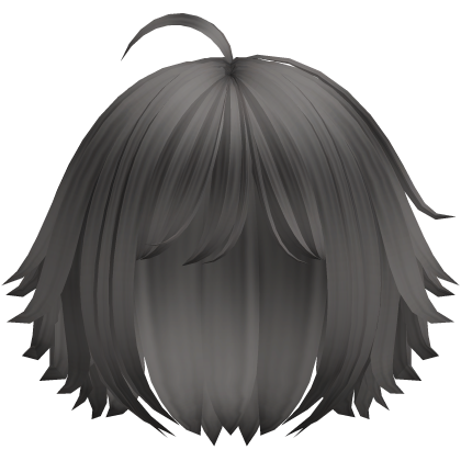  cute messy short bob in grey