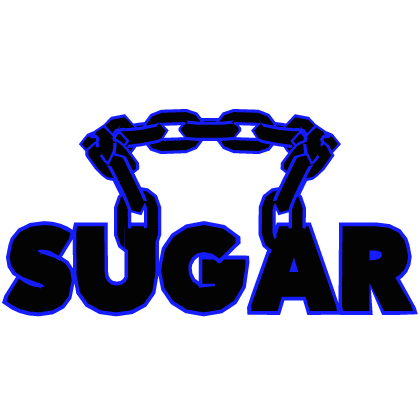 Cartoony Blue Sugar Chain Roblox item
