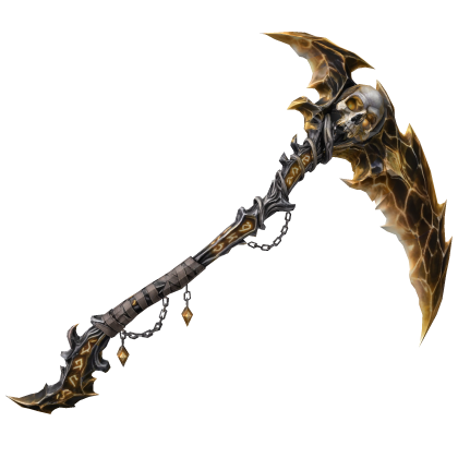 Gilded Voidreaver Scythe