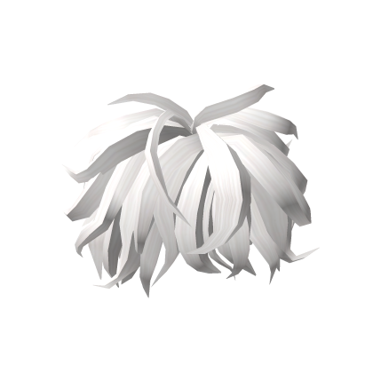 White Messy Hairstyle