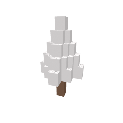 Winter Old Roblox Tree
