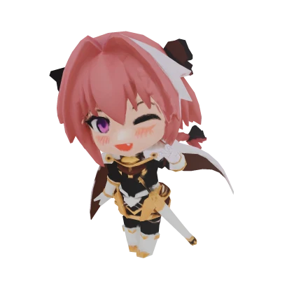 astolfo black dress Astolfo maid costume – MomoXin cosplay commission studio main image 1