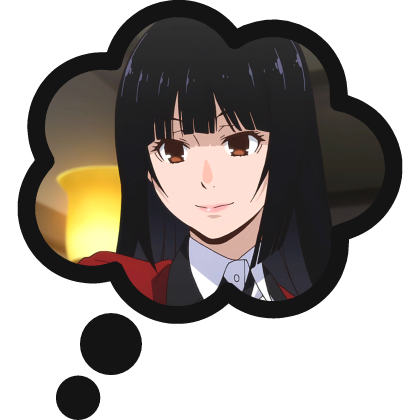 Thinking About Yumeko Jabami Kakegurui Roblox item