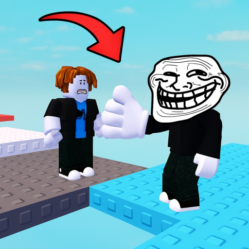 Troll Smash Tower 👊 official Roblox game thumbnail