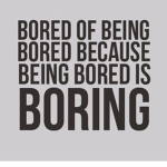 Group of People who are Bored