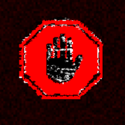 A-90 (Warning) (DOORS) Roblox decal