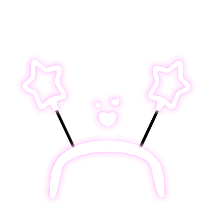 [EMISSIVE] Diwali Sparkler Headband ADDON (Pink)