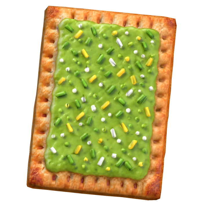 Green Apple Toaster Pastry