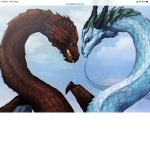 Dragons of the great universe