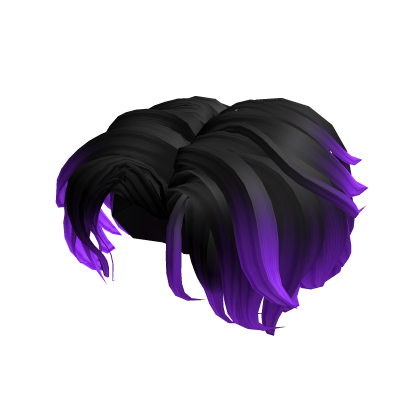 Popular Boy Hair (Black to Purple) Roblox item