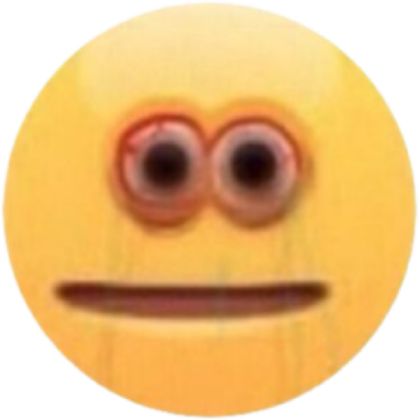 Cursed face meme Roblox decal