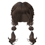 🍀Cute Two-side French Braids (Brown)